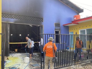 Gudang Detergen di Gajahmungkur Semarang Terbakar