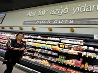 Ilustrasi supermarket di Amerika Serikat. (AP Photo/Matt York)