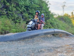 Jalan Rusak di Swaran Tarakan Jalan Provinsi, Warga Minta Segera Diperbaiki