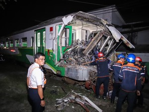 Kasus Kecelakaan Truk Vs KA Komuter di Gresik Dilimpahkan ke Reskrim