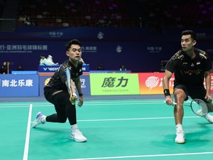Jadwal Semifinal Kejuaraan Bulutangkis Asia 2025 Pagi Ini