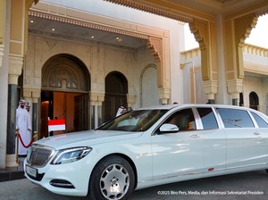 Segini Harga Mobil Mewah yang Jemput Prabowo Setibanya di Abu Dhabi
