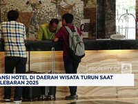 Video: Okupansi Hotel di Daerah Wisata Turun Saat Libur Lebaran 2025
