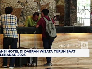 Video: Okupansi Hotel di Daerah Wisata Turun Saat Libur Lebaran 2025