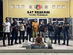 Pria di Prabumulih Ditangkap Polisi karena Curi Barang Rongsokan Rp 14 Juta