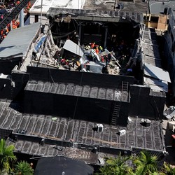 Potret Atap Klub Malam Ambruk, 79 Orang Tewas Termasuk Gubernur