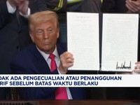 Video: Sah! 86 Negara Termasuk RI 'Digetok' Tarif Baru Ke AS