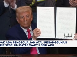 Video: Sah! 86 Negara Termasuk RI 'Digetok' Tarif Baru Ke AS
