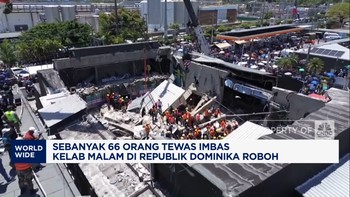 Video: 66 Orang Tewas Imbas Kelab Malam di Republik Dominika Roboh