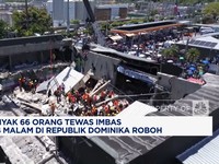 Video: 66 Orang Tewas Imbas Kelab Malam di Republik Dominika Roboh
