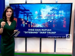 Video: IHSG dan Rupiah "Ditebang" Tarif Trump