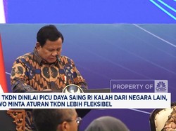 Video: Tak Mau Daya Saing Kalah, Prabowo Minta Aturan TKDN Fleksibel