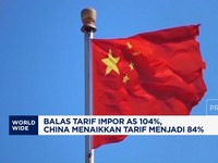 Video: Balas Tarif Impor AS 104%, China Menaikkan Tarif Menjadi 84%