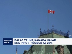 Video: Balas Trump, Kanada Hajar Bea Impor Produk AS 25%