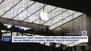 Video: Gara-Gara Tarif Trump, Posisi Apple Sempat Disalip Microsoft