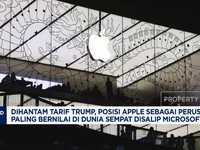 Video: Gara-Gara Tarif Trump, Posisi Apple Sempat Disalip Microsoft