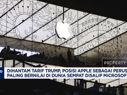 Video: Gara-Gara Tarif Trump, Posisi Apple Sempat Disalip Microsoft