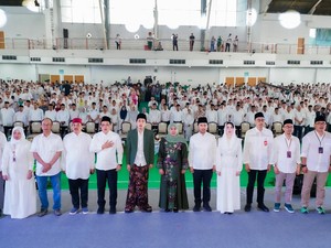 Pesan Khofifah Saat Halalbihalal dengan Ribuan Pelaku UMKM Jatim