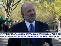 Video: Mendag AS: Penundaan Tarif Bukan Karena Market Yang Anjlok