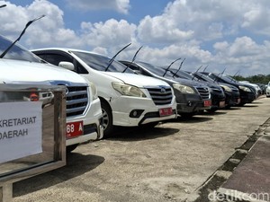 574 Unit Mobil Dinas Minta Dikumpulkan Walkot Pekanbaru, 130 Tak Tahu Rimbanya