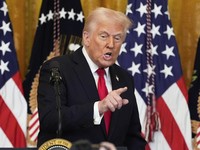 Ekonomi AS Kontraksi, Trump Tuduh Biden Biang Keroknya