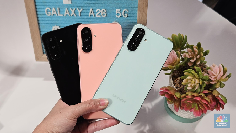Samsung Galaxy A26 5G. (²©²ÊÍøÕ¾/Intan Rakhmayanti Dewi)