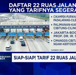 Video: Perhatian! Tarif 22 Ruas Jalan Tol Bakal Segera Naik