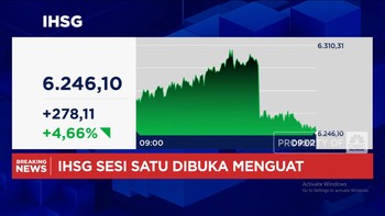 Video: Trump Beri Kabar Baik, IHSG Menguat & Tembus Level 6.200-an