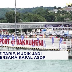 Video: Gunakan Single Tarif, Mudik Lebih Nyaman dengan Kapal ASDP