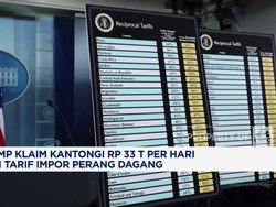 Video: Trump Klaim Kantongi Rp 33 Triliun Per Hari dari Tarif Impor