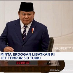 Video:Prabowo Minta Erdogan Libatkan RI di Proyek Jet Tempur 5.0 Turki