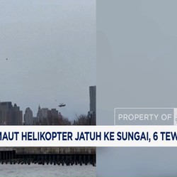 Video: Kecelakaan Maut Helikopter di New York, 6 Orang Tewas