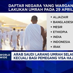 Video: Geger! Arab Larang Umrah Selama 29 April - 10 Juni 2025