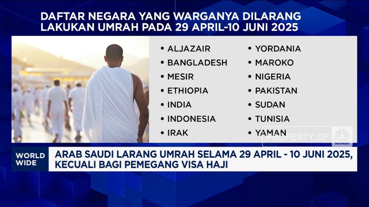 Video: Geger! Arab Larang Umrah Selama 29 April - 10 Juni 2025