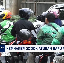 Video: Kemnaker Godok Aturan Baru Perlindungan Ojol