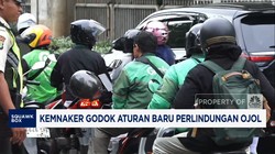 Video: Kemnaker Godok Aturan Baru Perlindungan Ojol