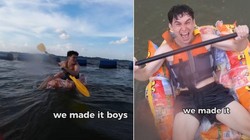 Kreatif! YouTuber Ini Bikin Perahu dari Keripik Kentang dalam Kemasan
