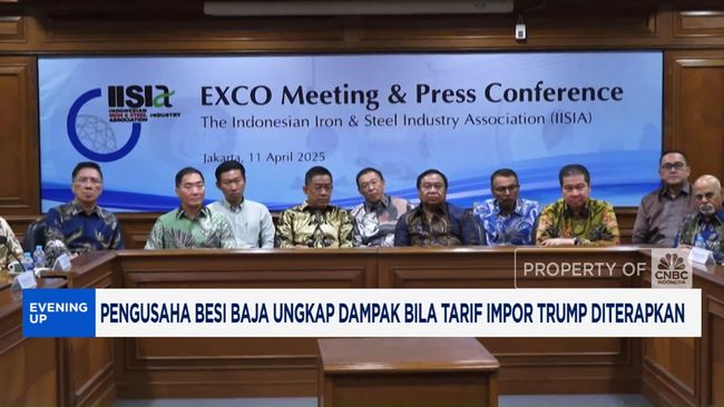 Video: Pengusaha Besi Baja Ungkap Jika Tarif Impor Trump Diterapkan