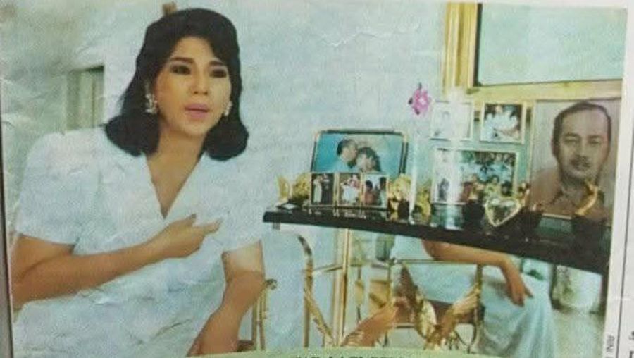Potret mempesona Titiek Puspa di masa muda. (Tangkapan layar via Facebook)