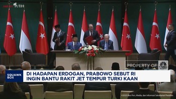 Video: Prabowo Sebut RI Ingin Bantu Rakit Jet Tempur Turki KAAN