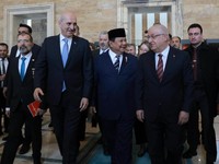 Prabowo Bakal Bagikan Beasiswa Unhan untuk Rakyat Palestina