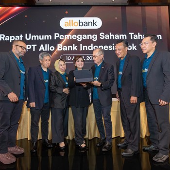 Allo Bank Putuskan Bagi Dividen 50% dari Laba 2024