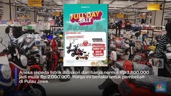 Serbu! Ada Sepeda Listrik 2 Jutaan di Transmart