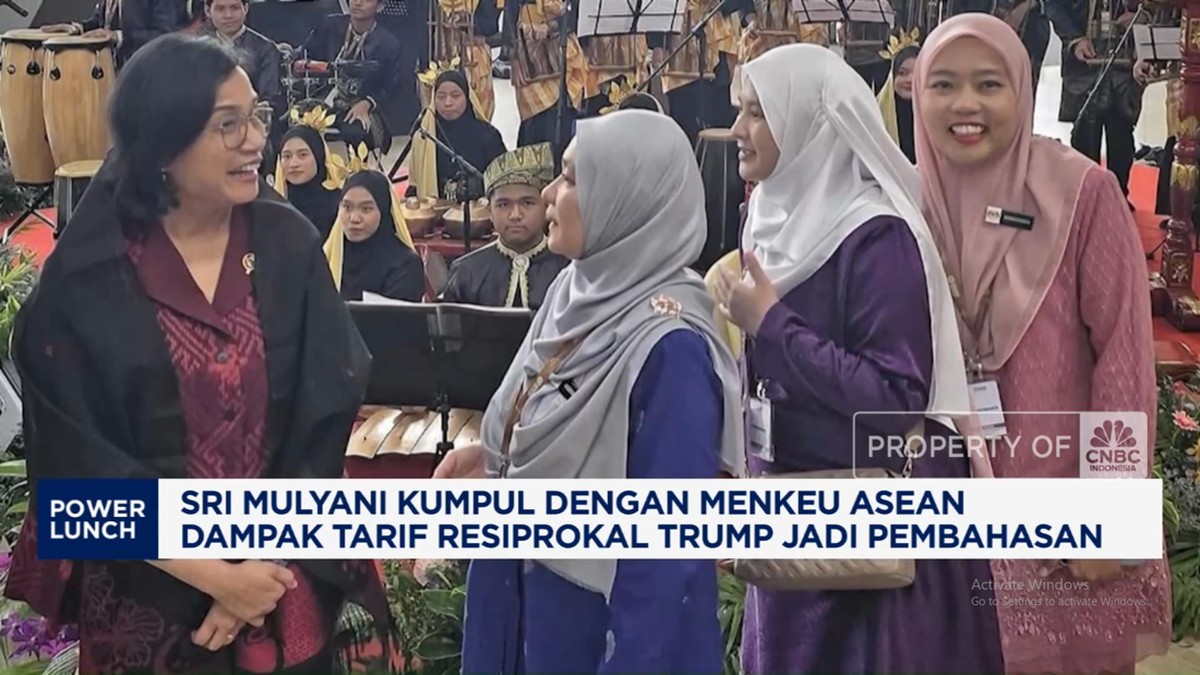Video: Sri Mulyani Kumpul Dengan Menkeu ASEAN, Bahas Tarif Resiprokal