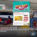 Surprise! Hari Ini di Transmart TV LED Diskon Gede