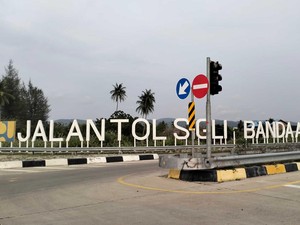 Tol Sibanceh Seksi Padang Tiji-Seulimeum Dibuka Fungsional hingga 22 Januari