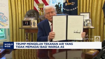 Video: Trump Cabut Aturan Pembatasan Tekanan Air Pancuran di AS