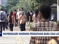 Video: Wamendagri Warning Pendatang Baru Usai Lebaran