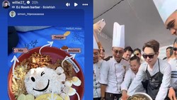 Willie Salim dan Richard Lee Masak Opor hingga Rendang Ratusan Kilogram!
