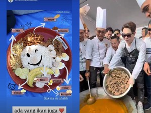 Willie Salim dan Richard Lee Masak Opor hingga Rendang Ratusan Kilogram!